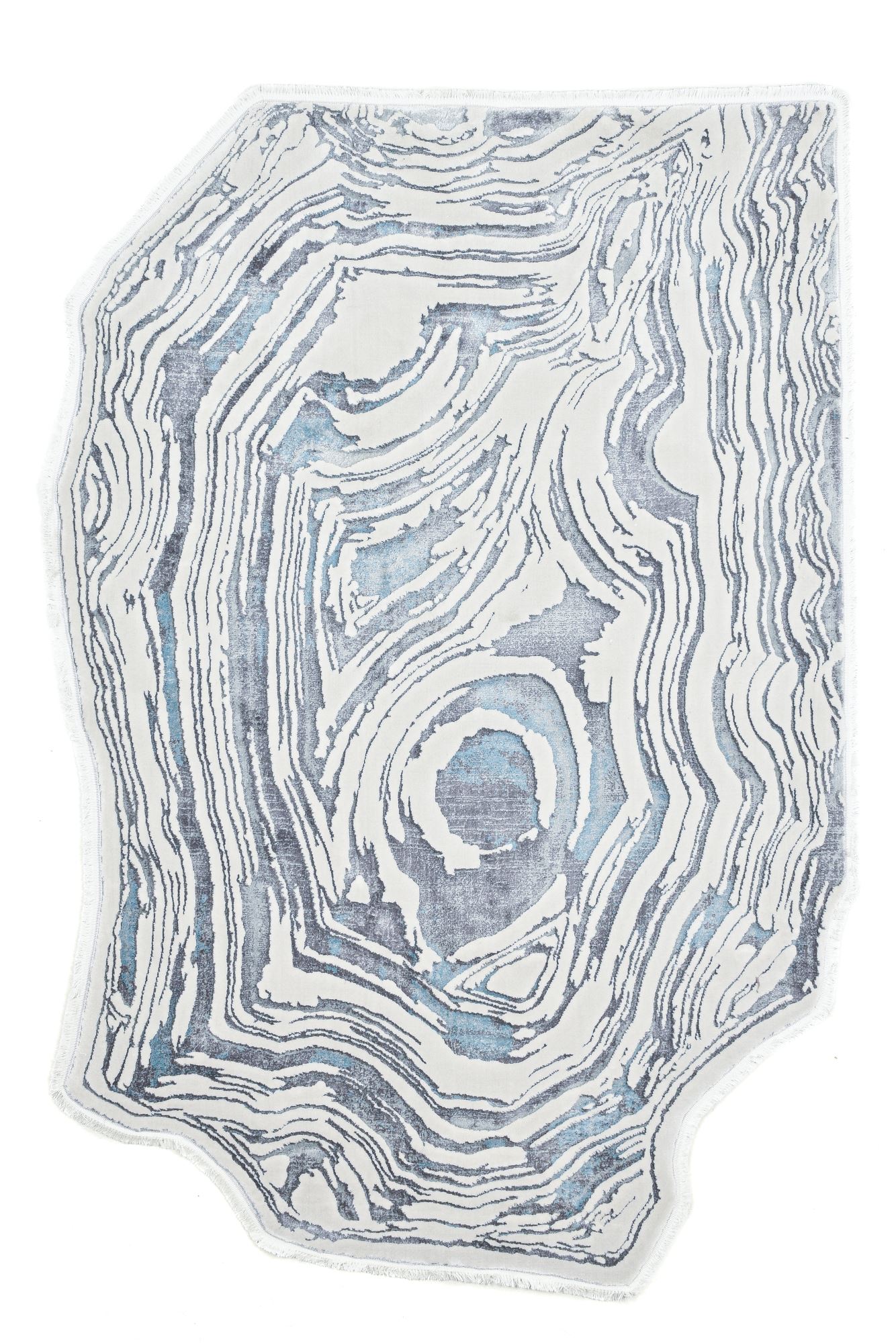 Tapis tissé à la machine en polyester, THEKO