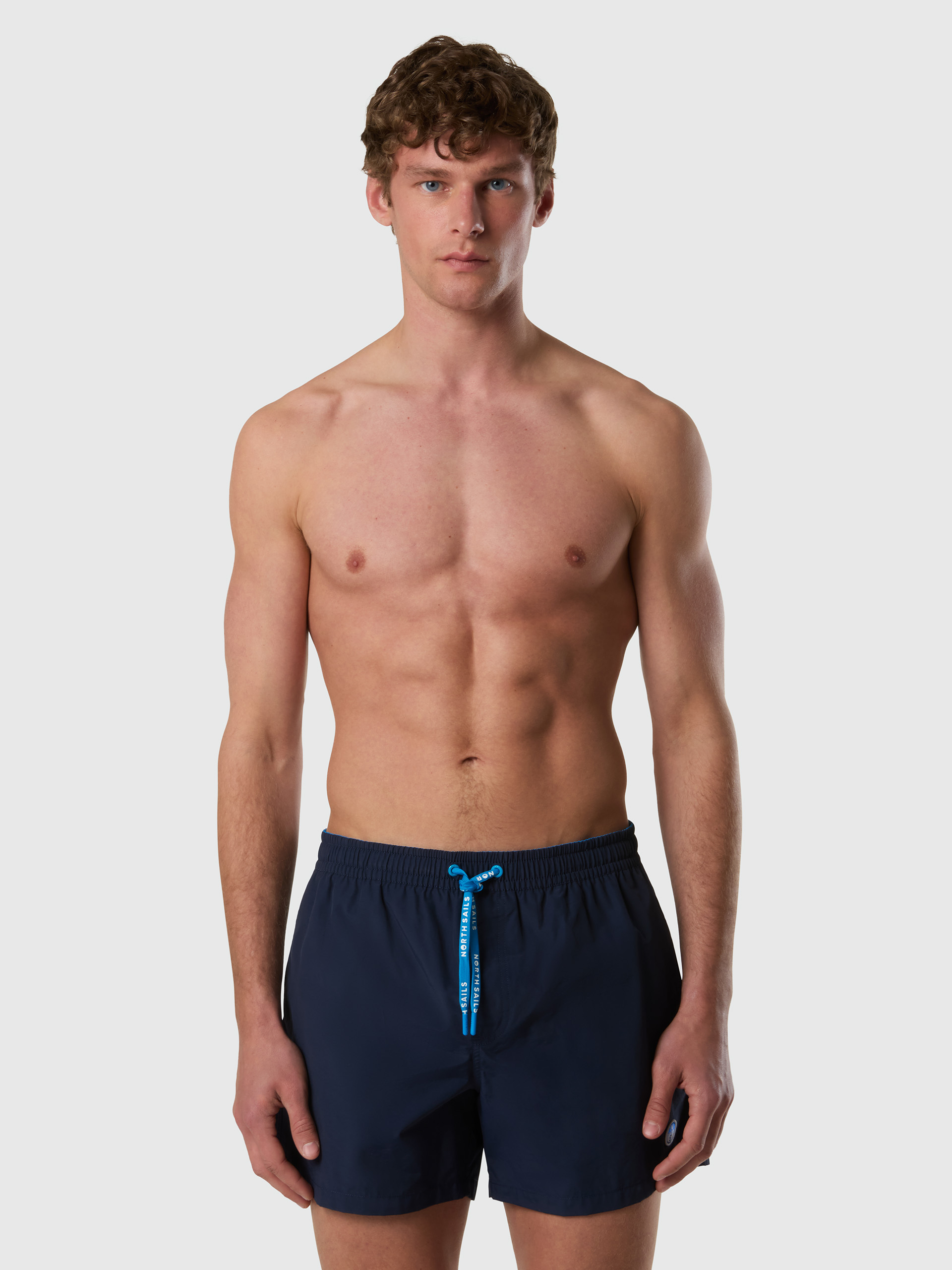 Short de bain avec écusson de logo, NORTH SAILS