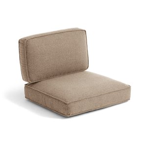 Kussens in geweven mêlee polyester voor fauteuil Dilma AM.PM image