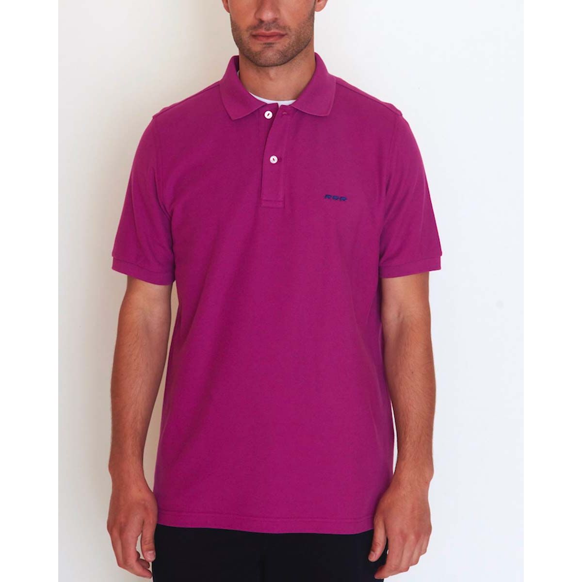 Polo mauve online homme