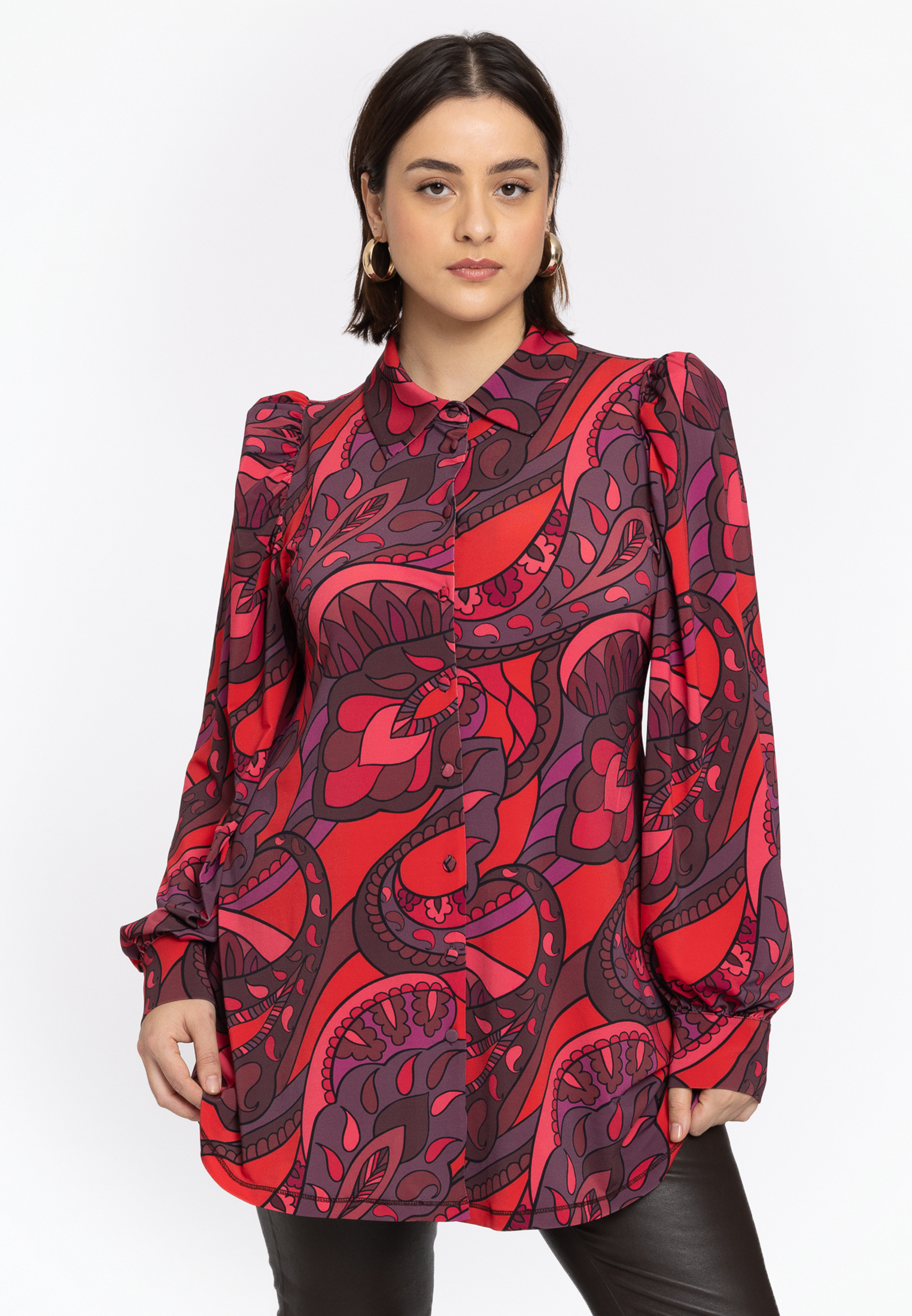 Chemise imprimée, YOEK