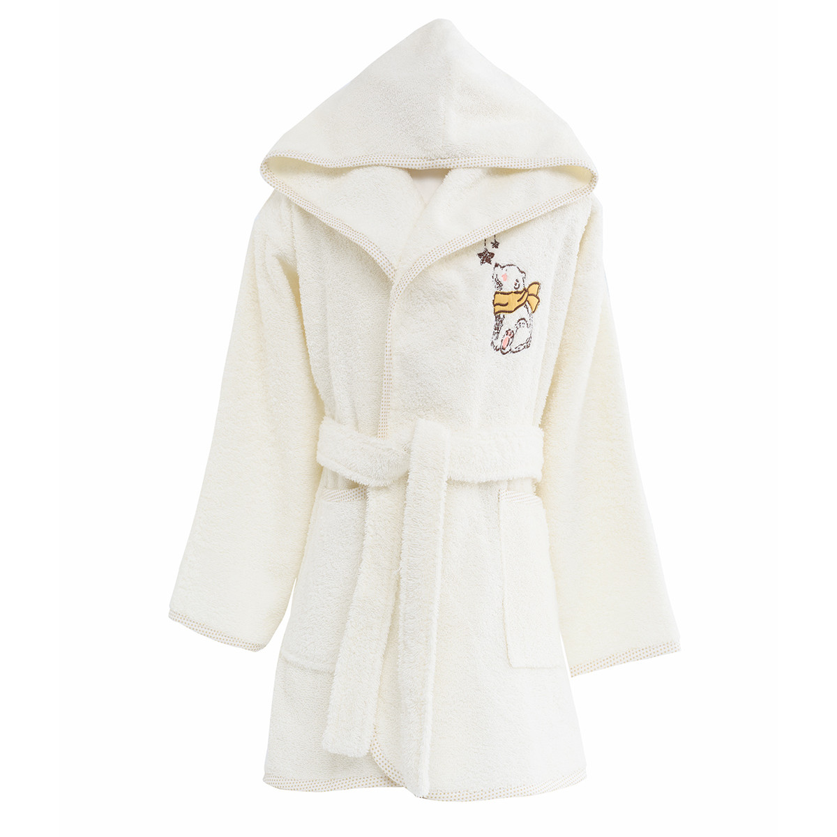 Peignoir de bain enfant 450 g/m² OURS POLAIRE, SENSEI MAISON