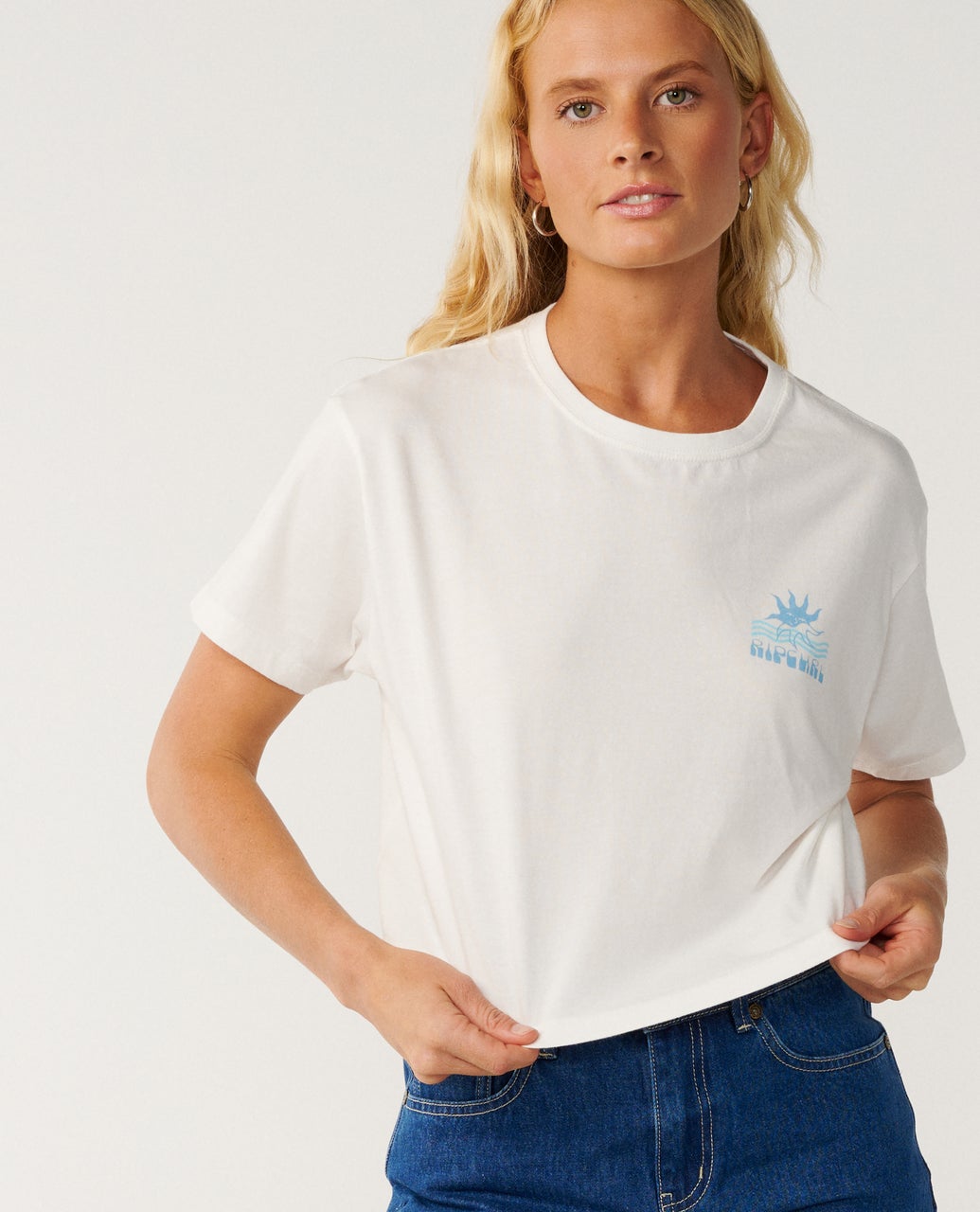 T-shirt CROP SWELL, RIP CURL