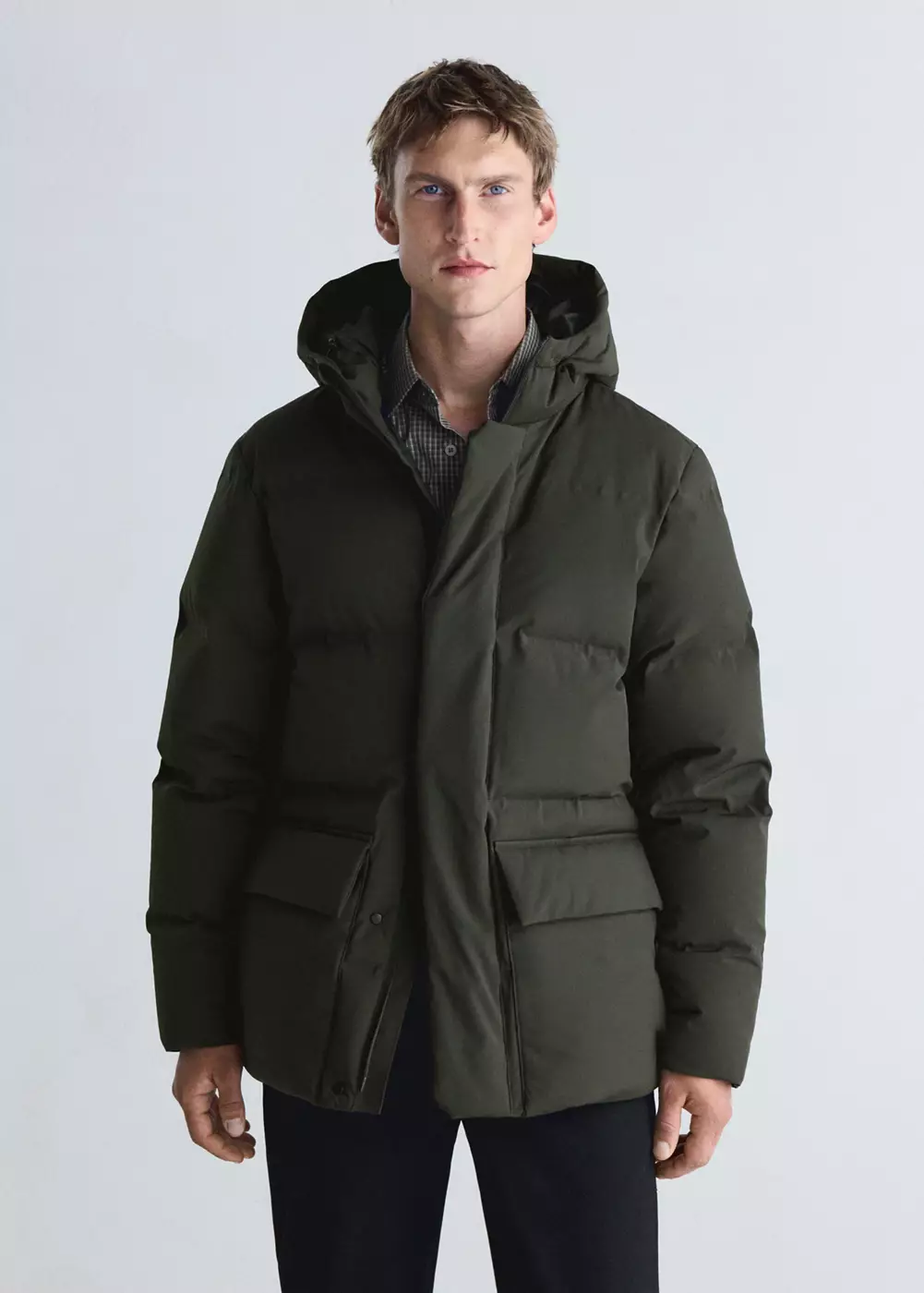 Anorak matelassé duvet waterproof, MANGO MAN
