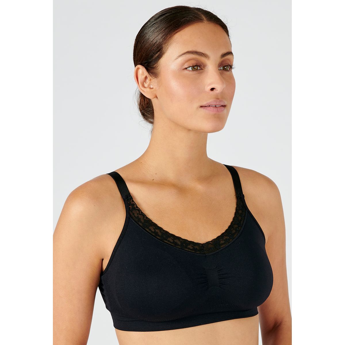 Brassière soutien-gorge dentelle sans armatures DOMI de Damart - Brassière  