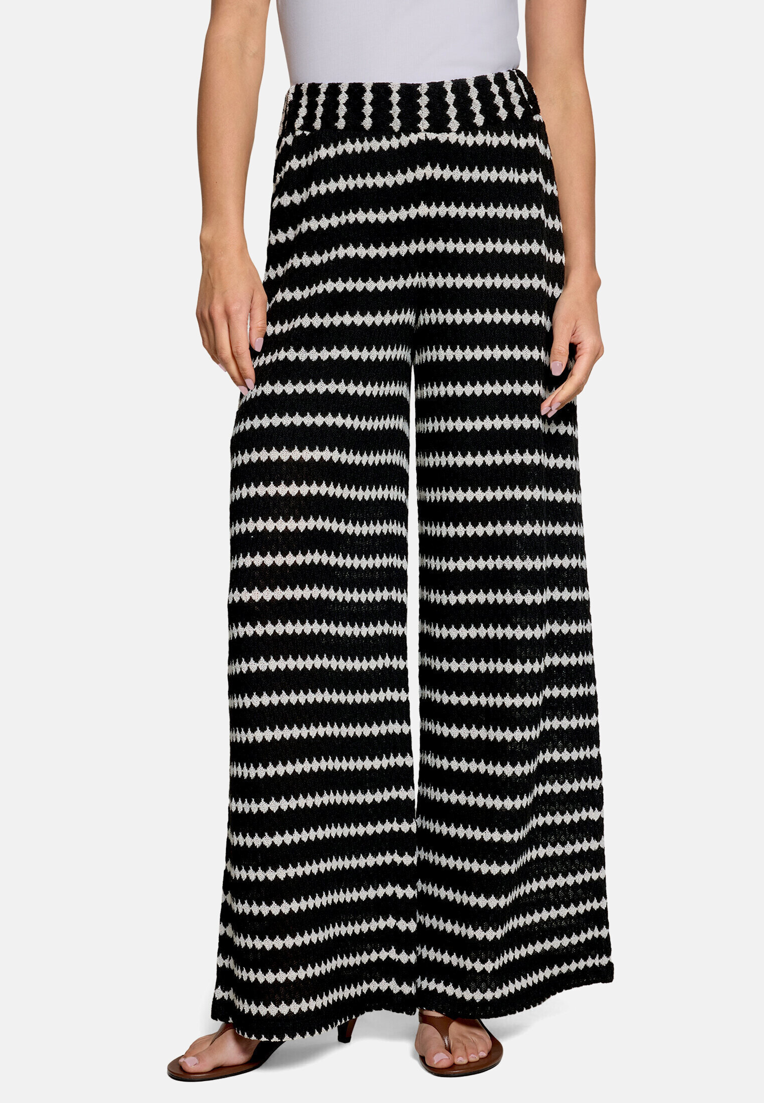 Pantalon à enfiler de coupe droite, ZERO