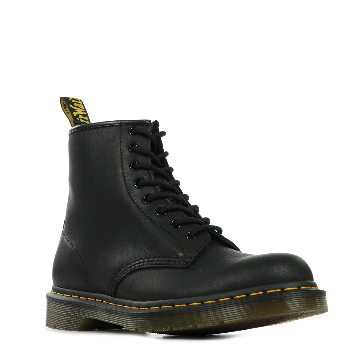 Boots en cuir 1460 greasy noir Dr. Martens La Redoute