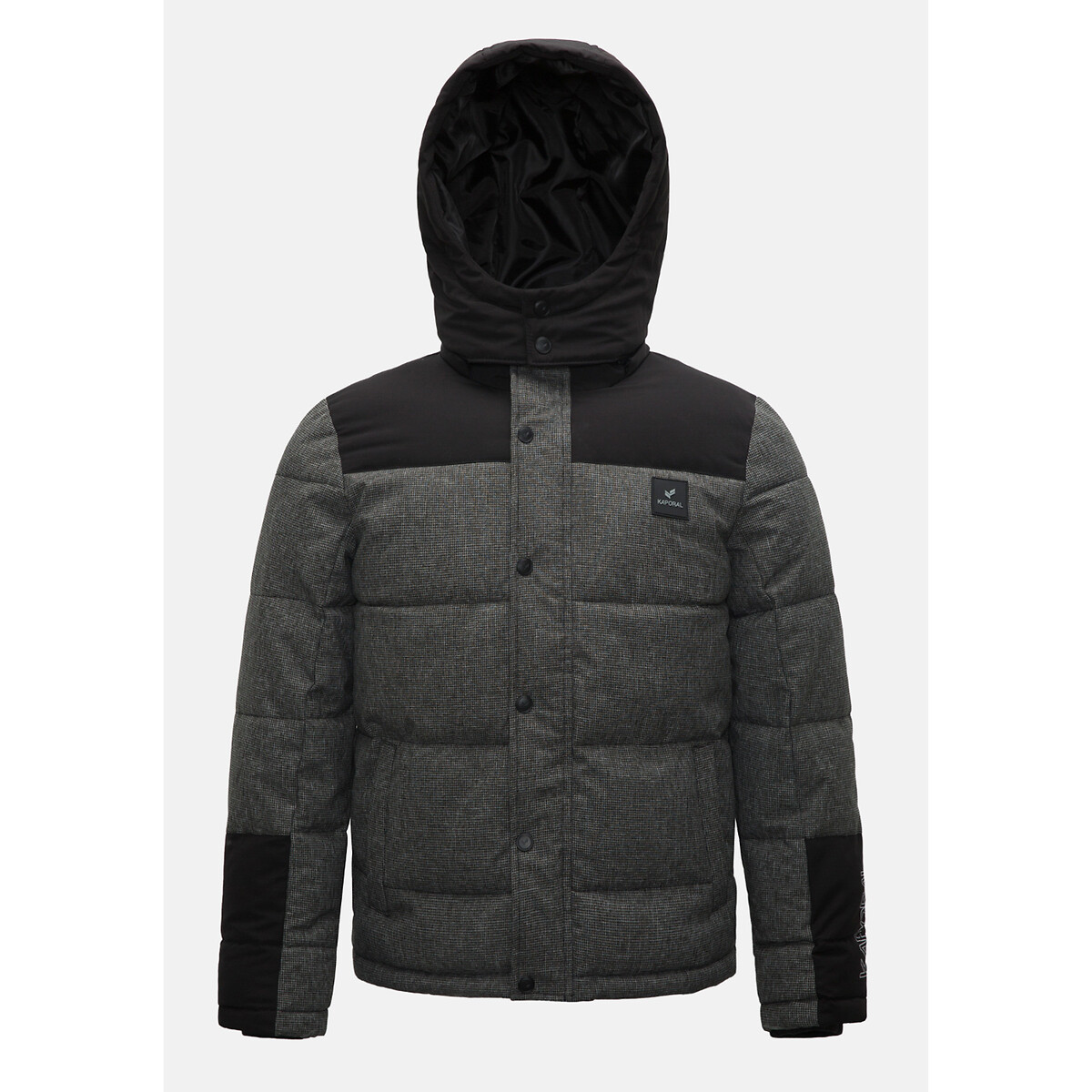 Quilted Hooded Padded Jacket