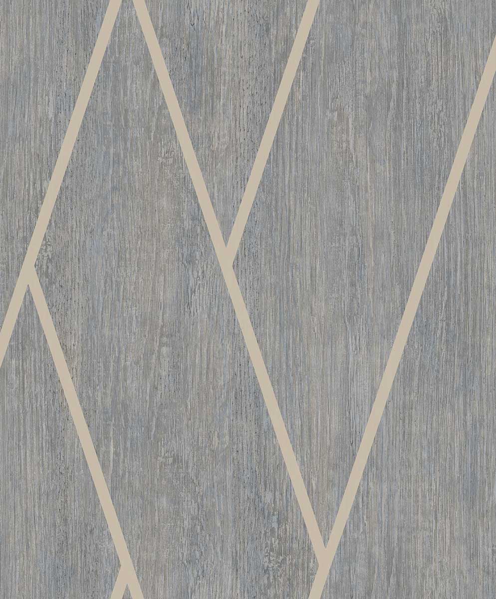 Papier peint effet tissu plissé beige doré, HEXOA