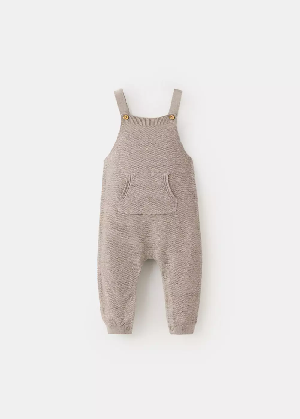 Salopette longue maille, MANGO BABY