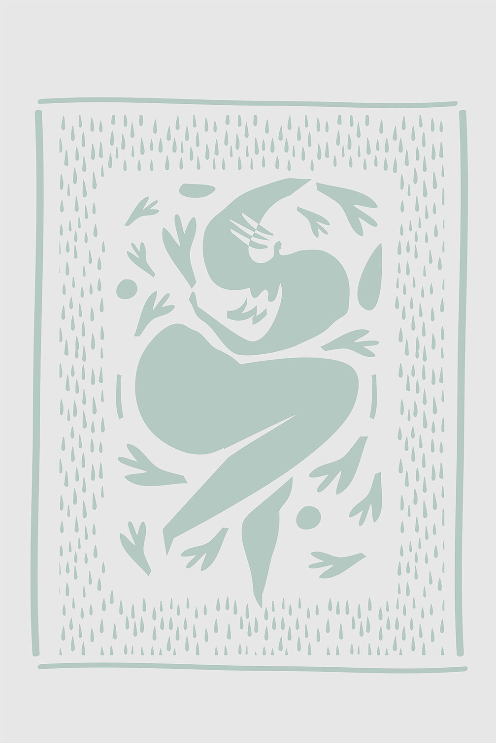Tableau graphic body, HEXOA