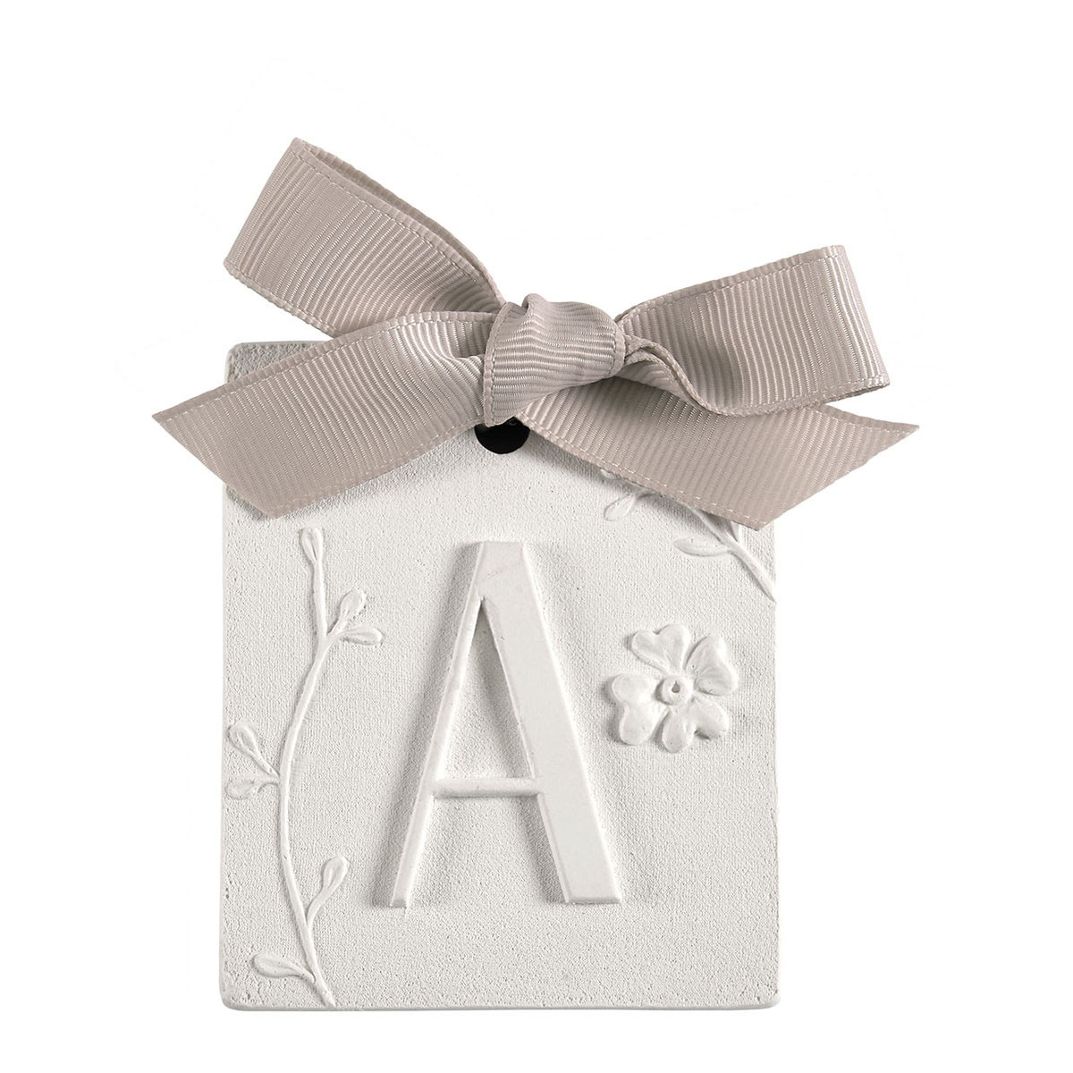 Décor parfumé lettre A - Voile de Lin, MATHILDE M