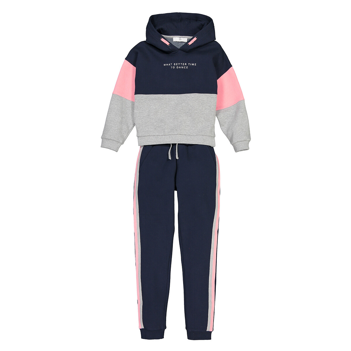 Survêtement Fille 3 Pièces - Sweat Zippé + Legging + Débardeur - Pour Danse, Patinage, Gym - Strass Et Couleurs Vives