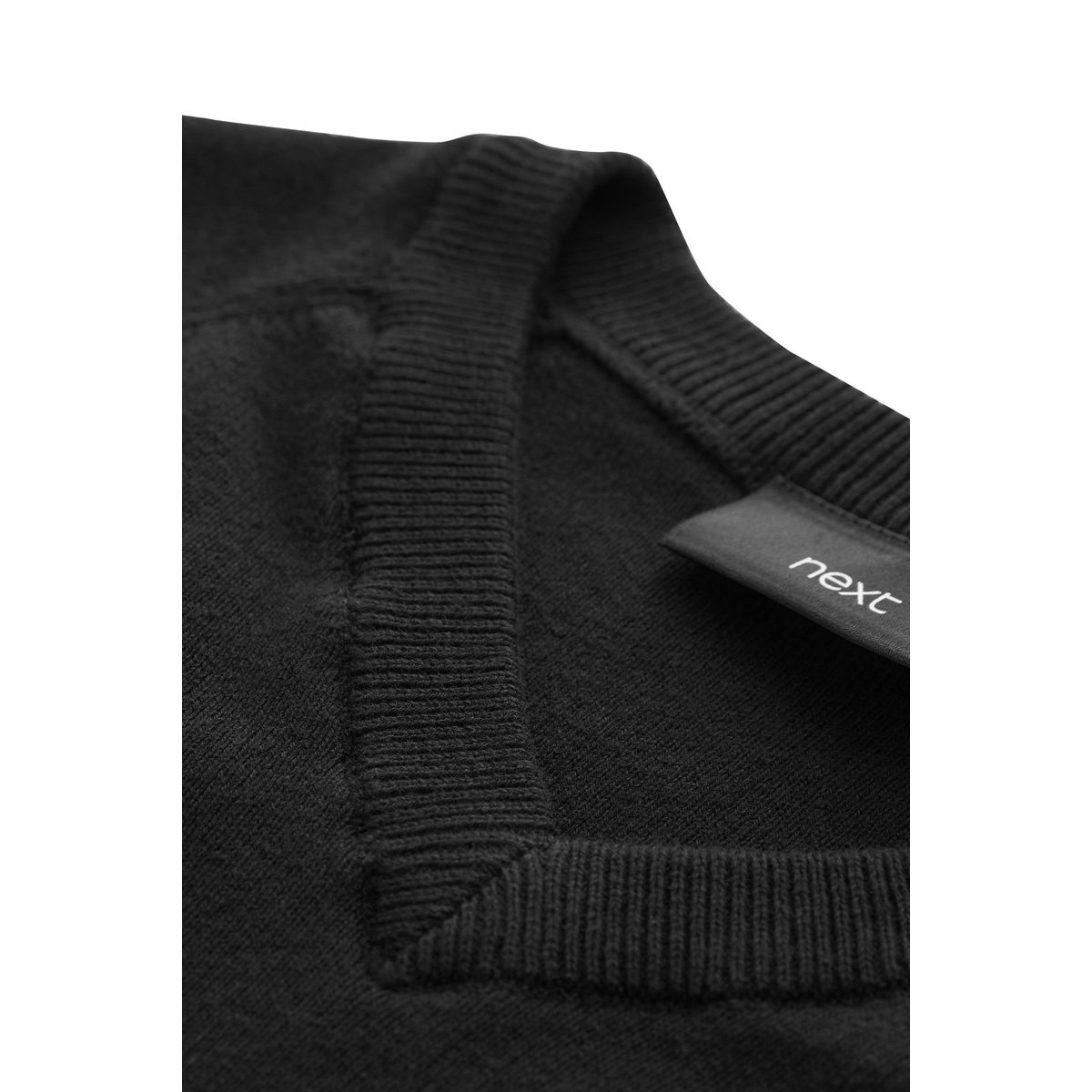 Pull school en maille à col v, NEXT