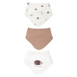 Pack of 3 Bandana Bibs in Cotton LA REDOUTE COLLECTIONS image
