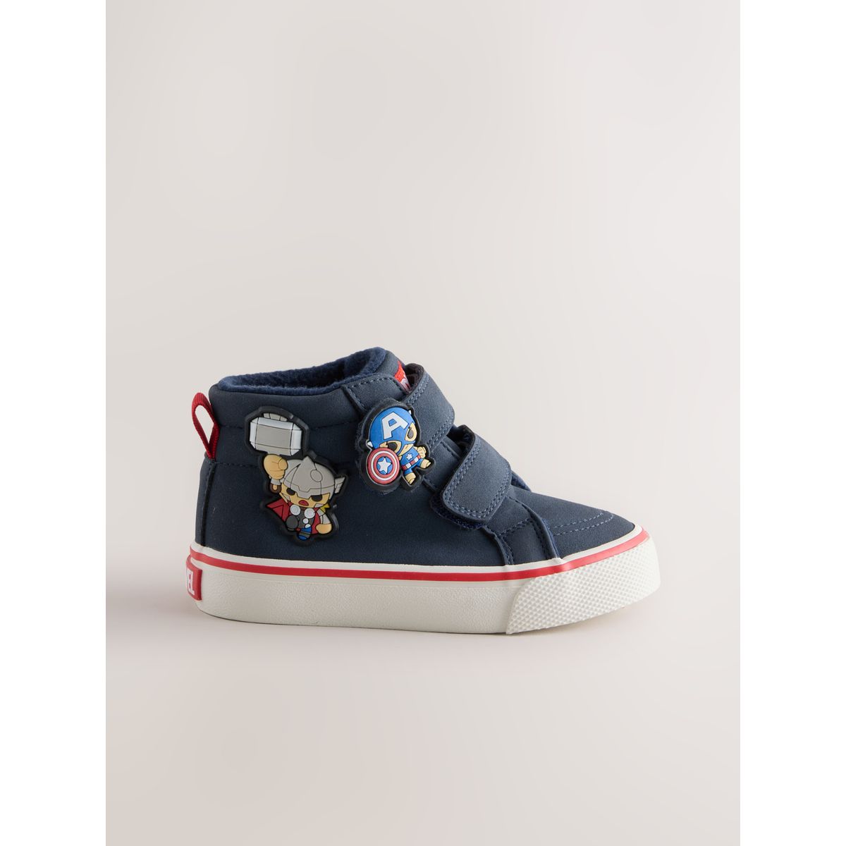 Bottines montantes à scratch marvel, NEXT