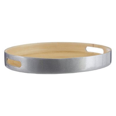 30cm Round Bamboo Serving Tray SO'HOME