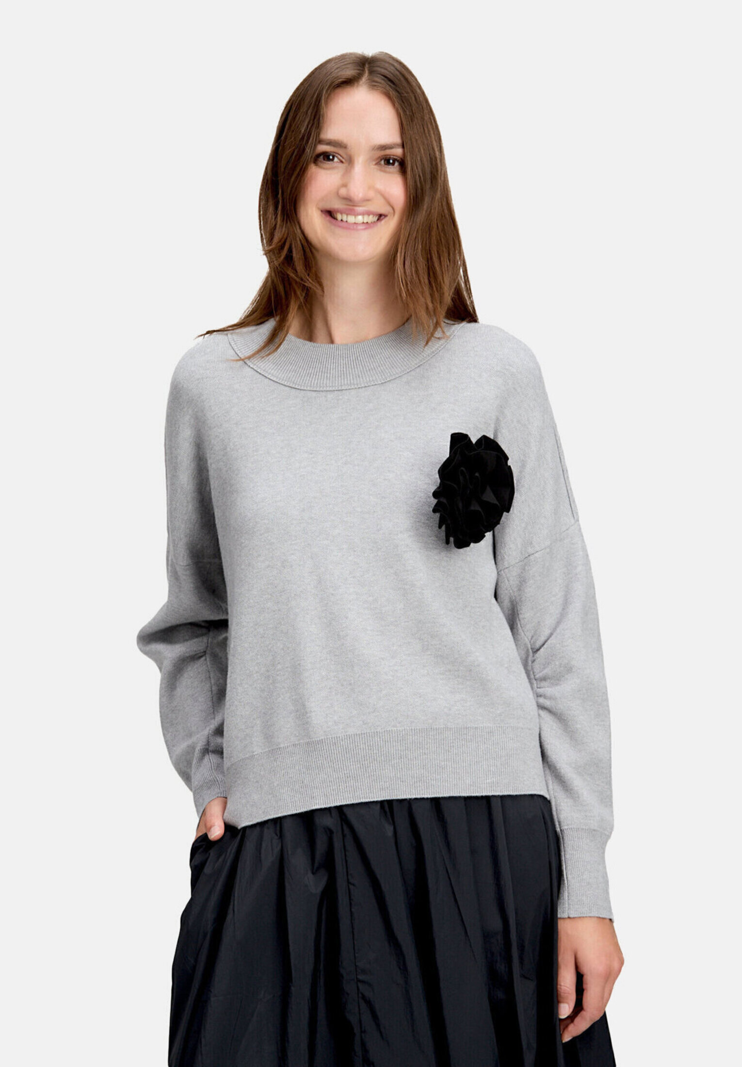 Pull-over en maille à encolure ronde, CARTOON