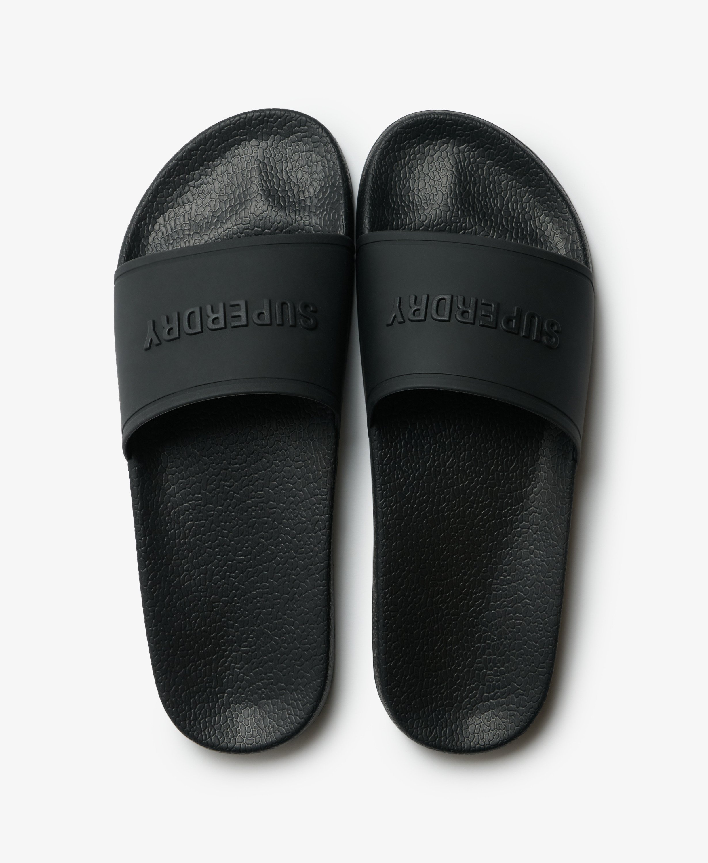 Claquettes de Piscine Premium à Motif, SUPERDRY