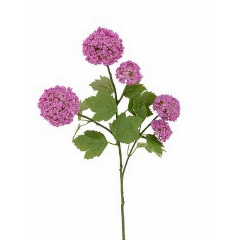 Fleur hortensia boule de neige artificielle Snowball, BLOOMINGVILLE