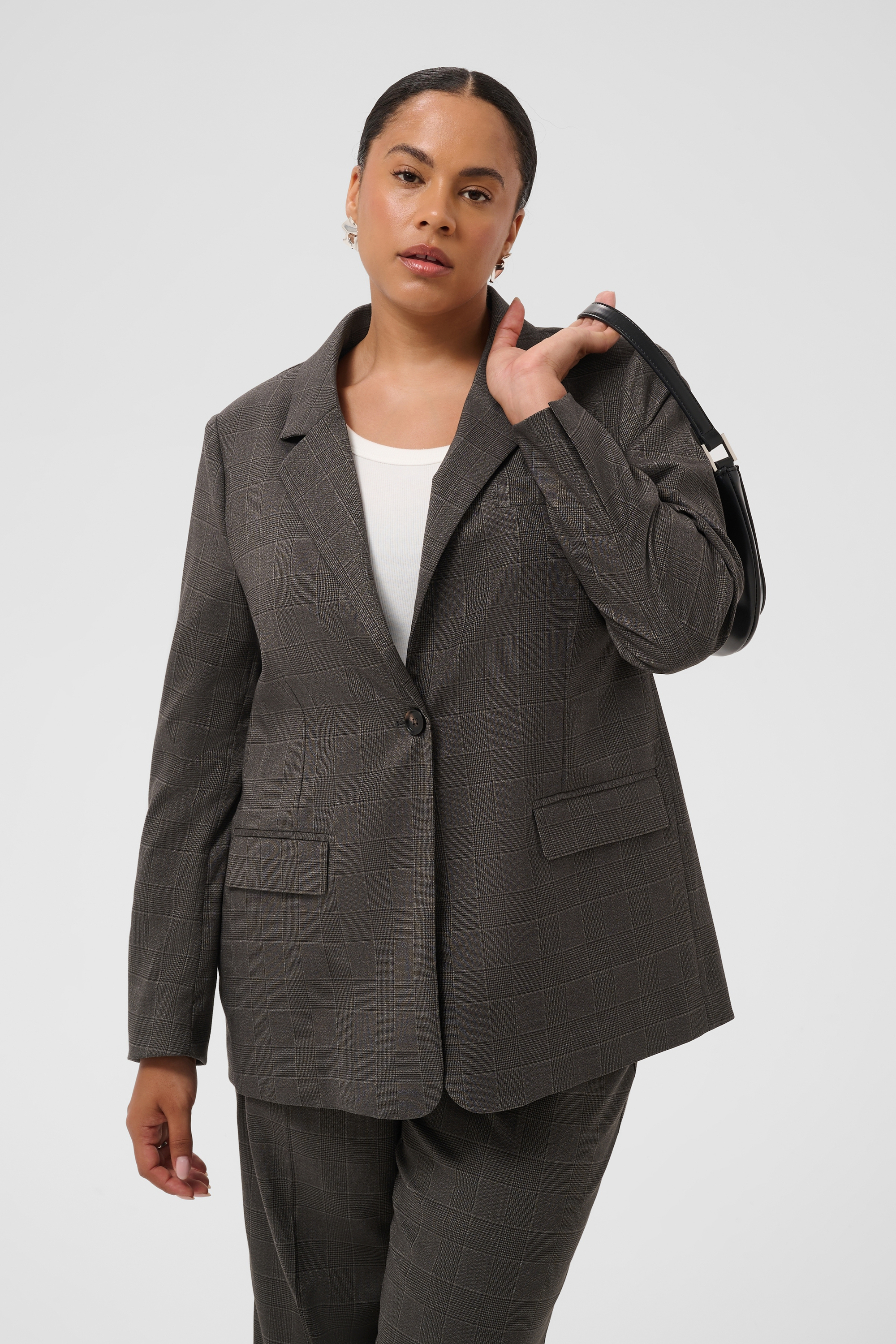 Blazer, KAFFE CURVE
