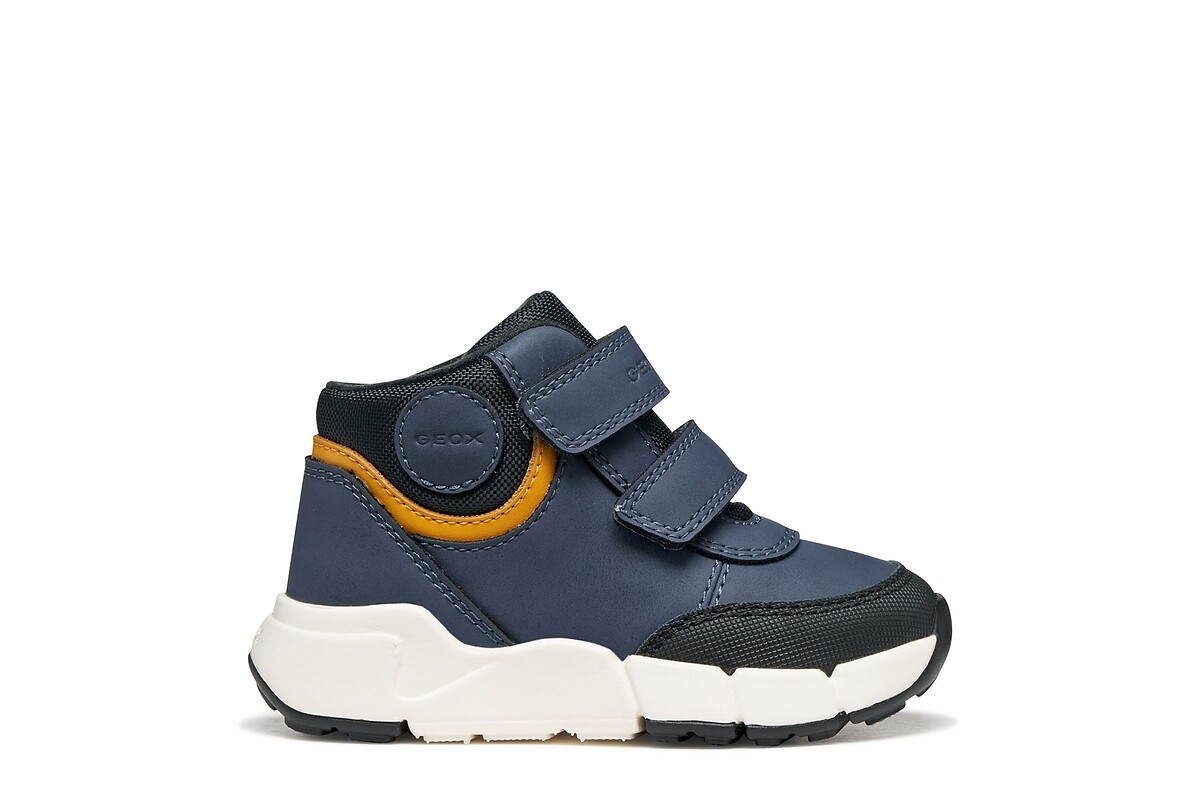 Kids Flexyper High Top Touch 'n' Close Trainers, GEOX