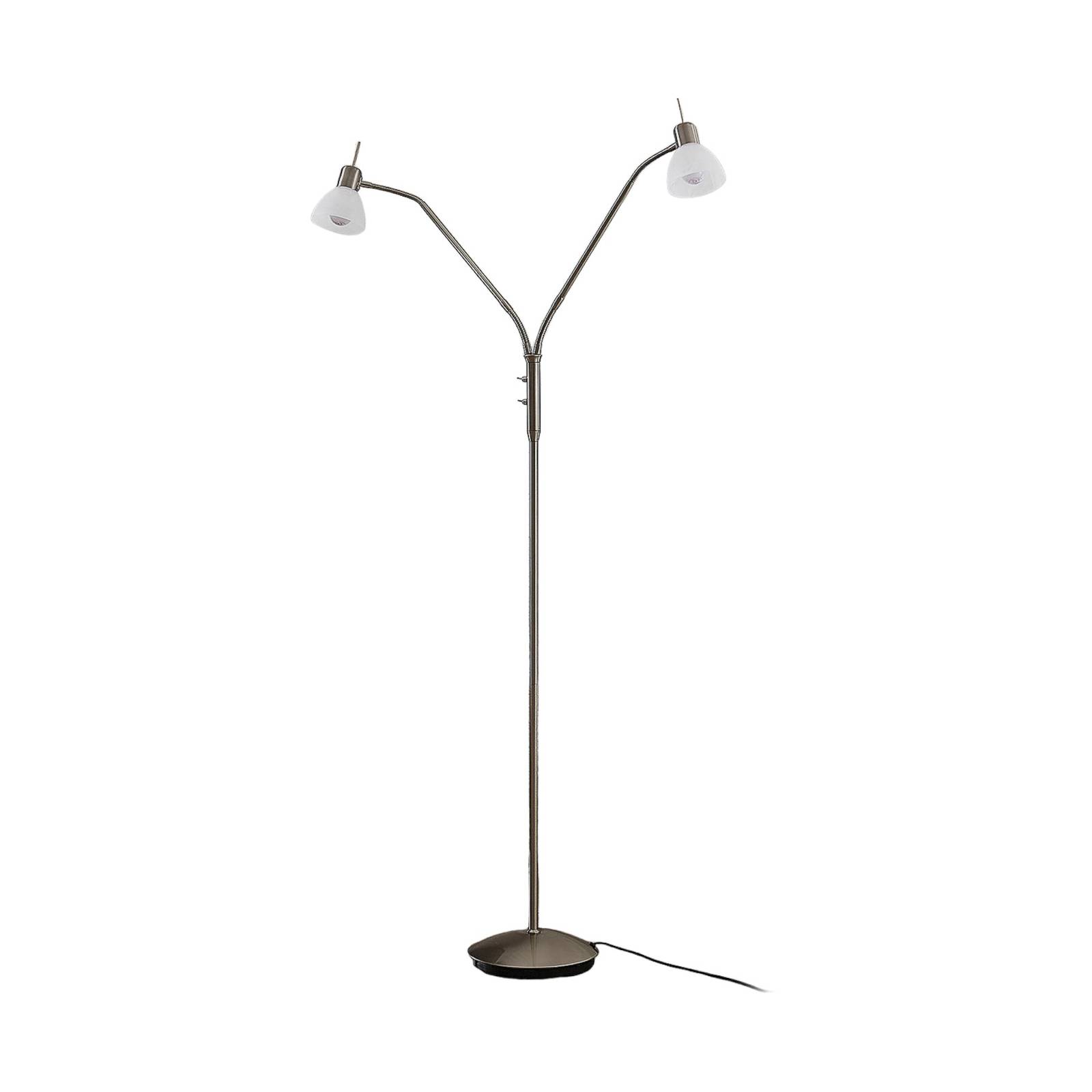 Lampadaire en métal moderne, Gwendolin, LINDBY