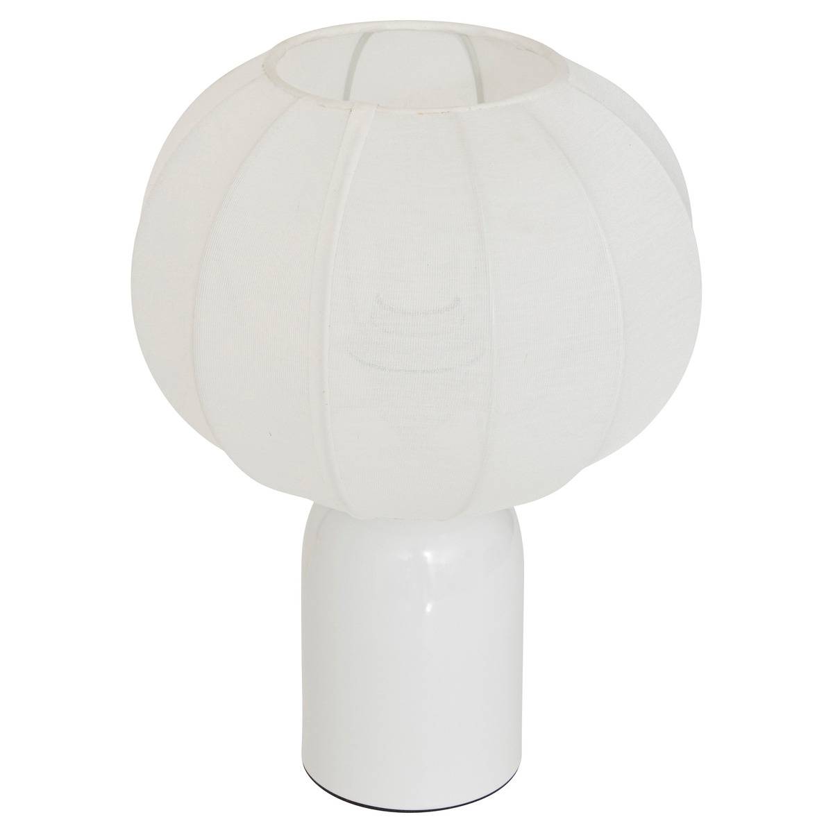 Lampe à poser coton TOBIE, ATMOSPHERA