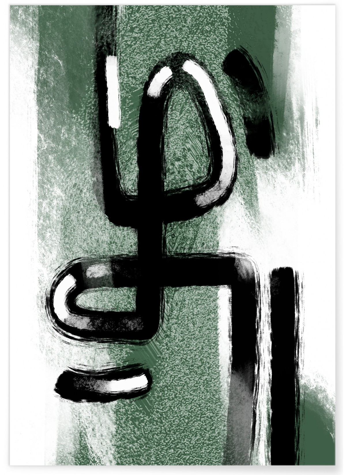 Affiche Abstract Namo 2, L'AFFICHERIE