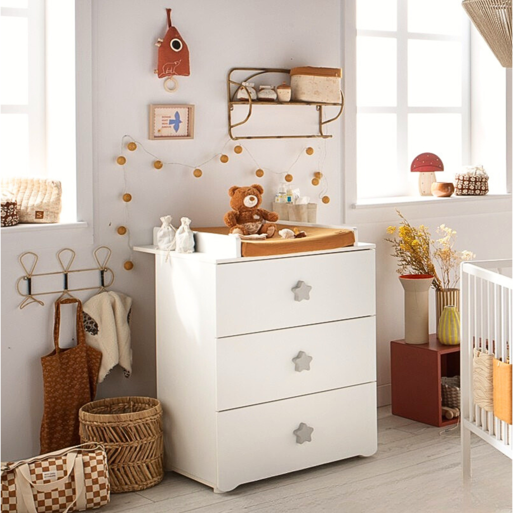 Commode à langer 3 tiroirs, BABY PRICE