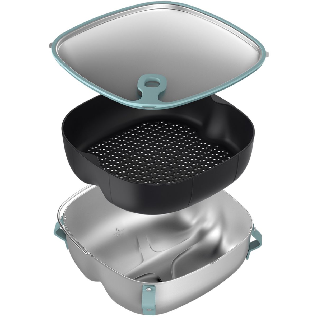 Cuve HD9960/00 Accessoire cuisson vapeur et wok pour Airfryers XXL+, PHILIPS