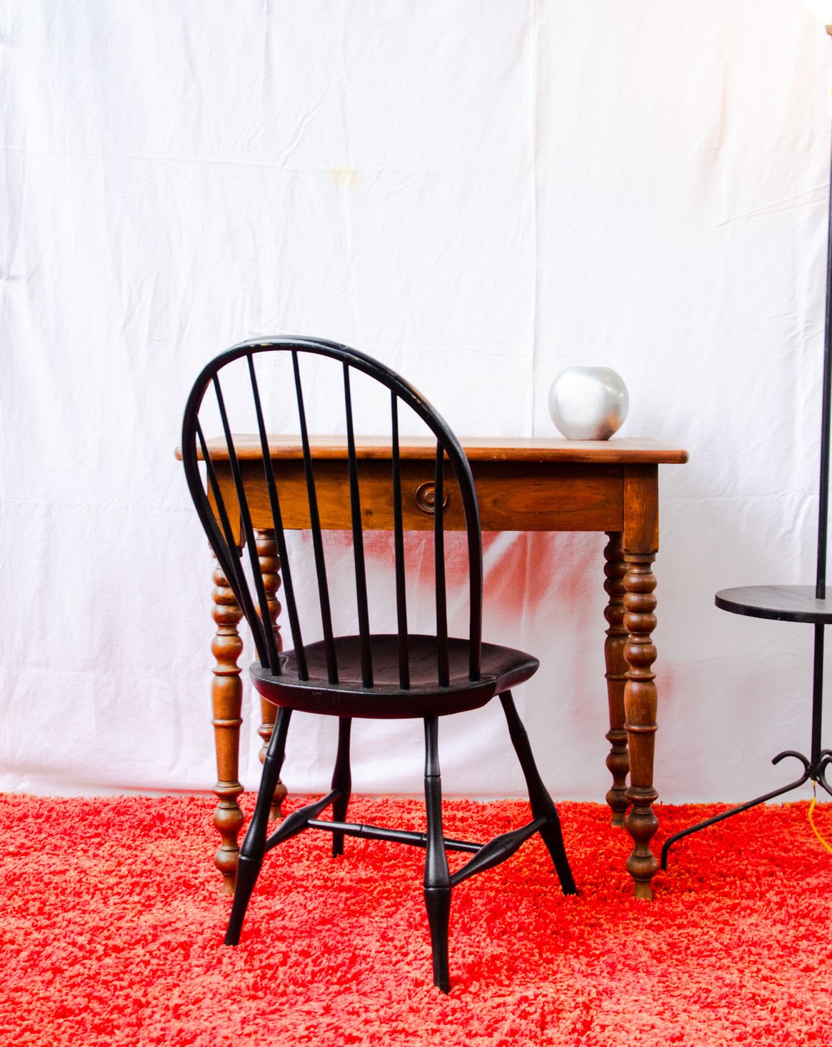 Bureau en merisier Edouard N°1120 - Bon état, DEBONGOUT