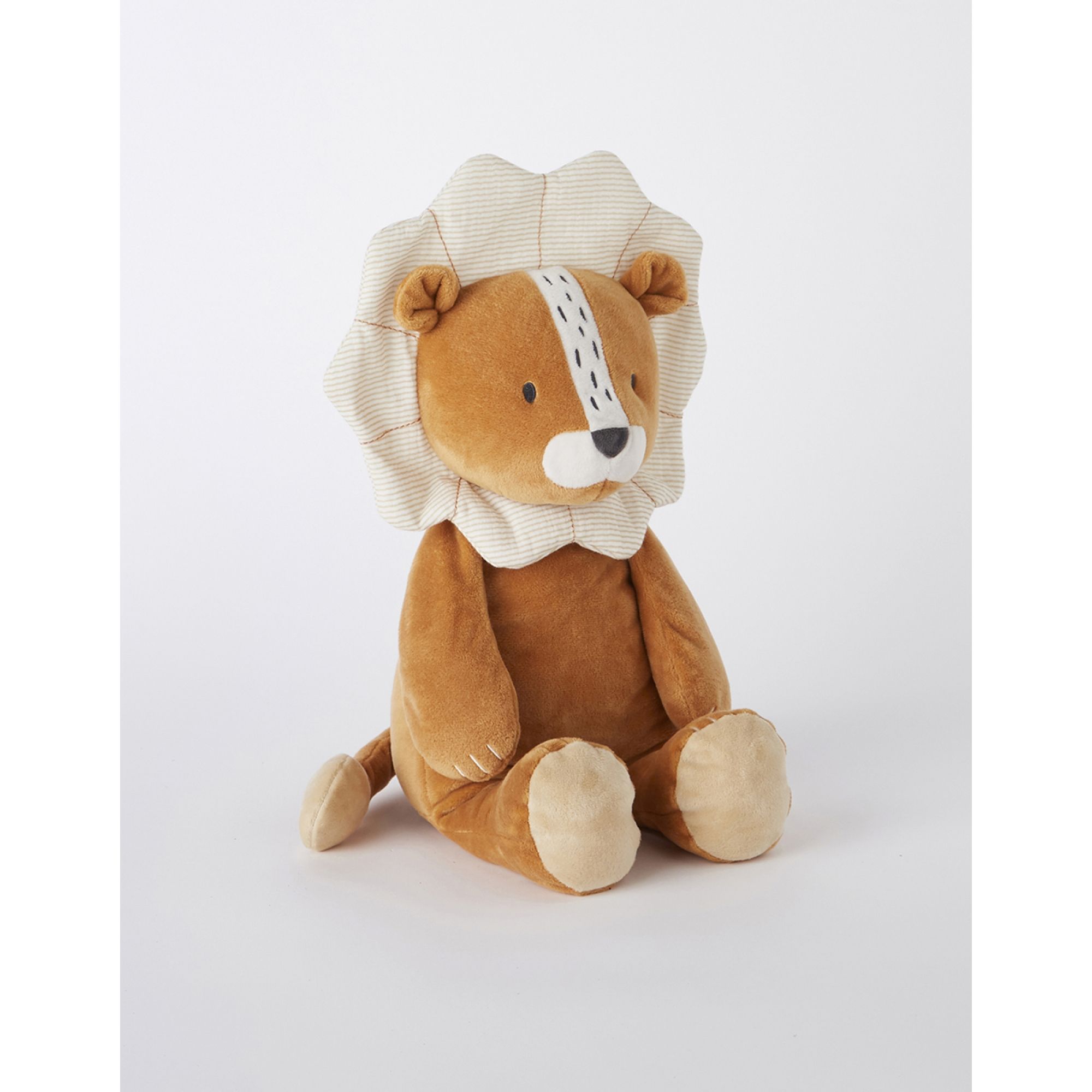 Peluche Babou medium en Veloudoux caramel, NOUKIE'S
