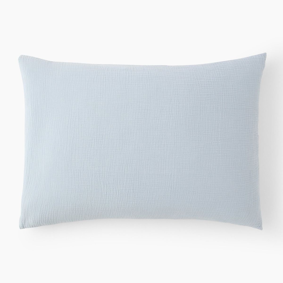 Taie oreiller rectangulaire, 50x70cm, 100% coton bio, oekotex celeste  Monoprix Maison | La Redoute