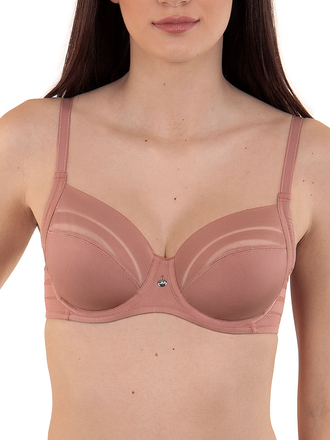 Soutien-gorge emboîtant Alegra cuivre F à H, LISCA