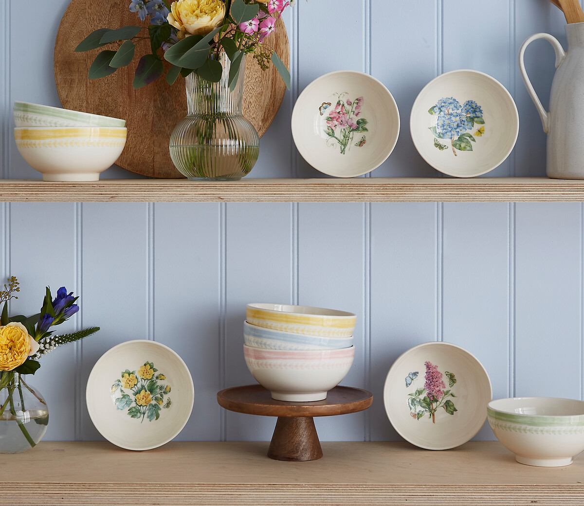 Set of 4 Sketchbook Assorted Cereal Bowls, PORTMEIRION
