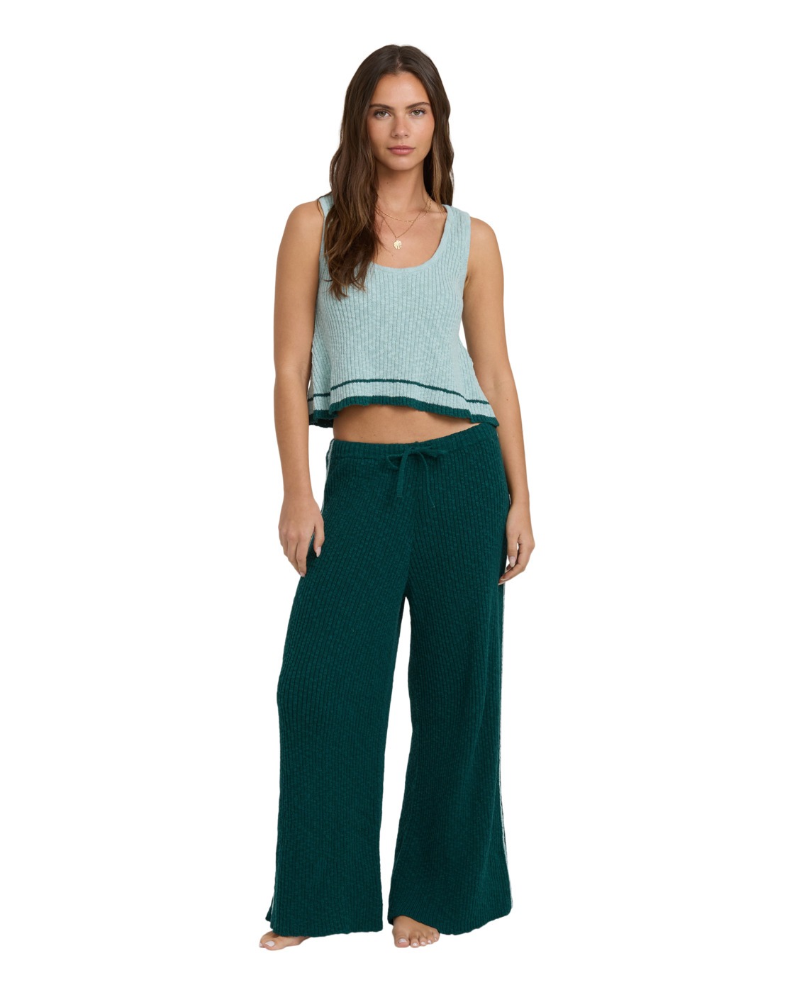 Pantalon évasé en tricot côtelé SUMMERY NIGHTS, BILLABONG