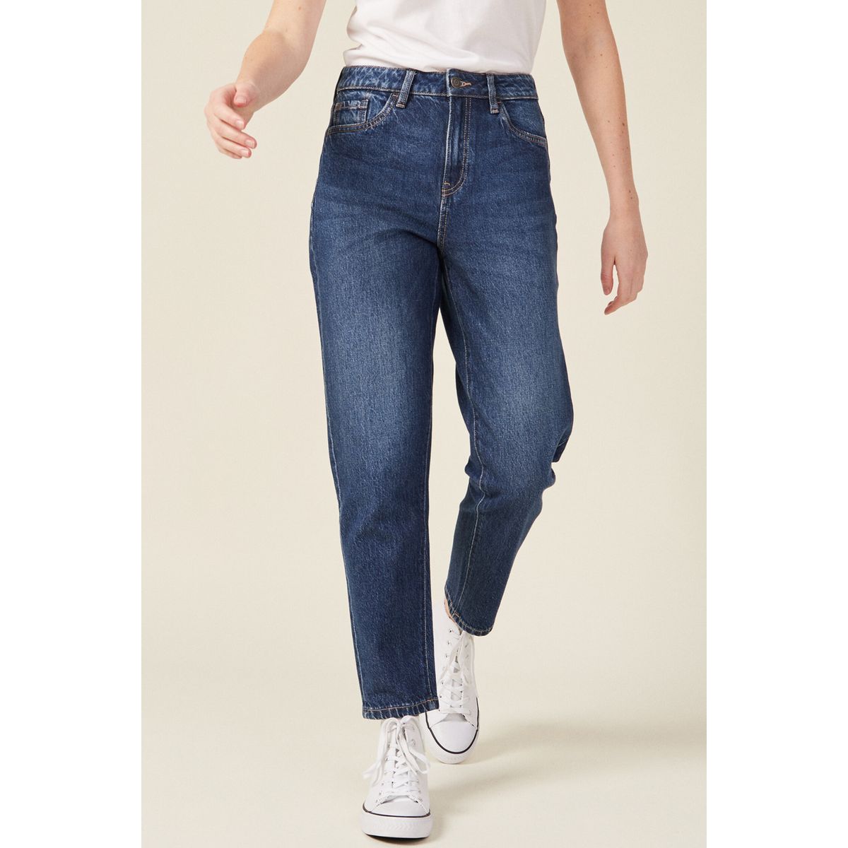 Jean mom femme en solde BONOBO La Redoute
