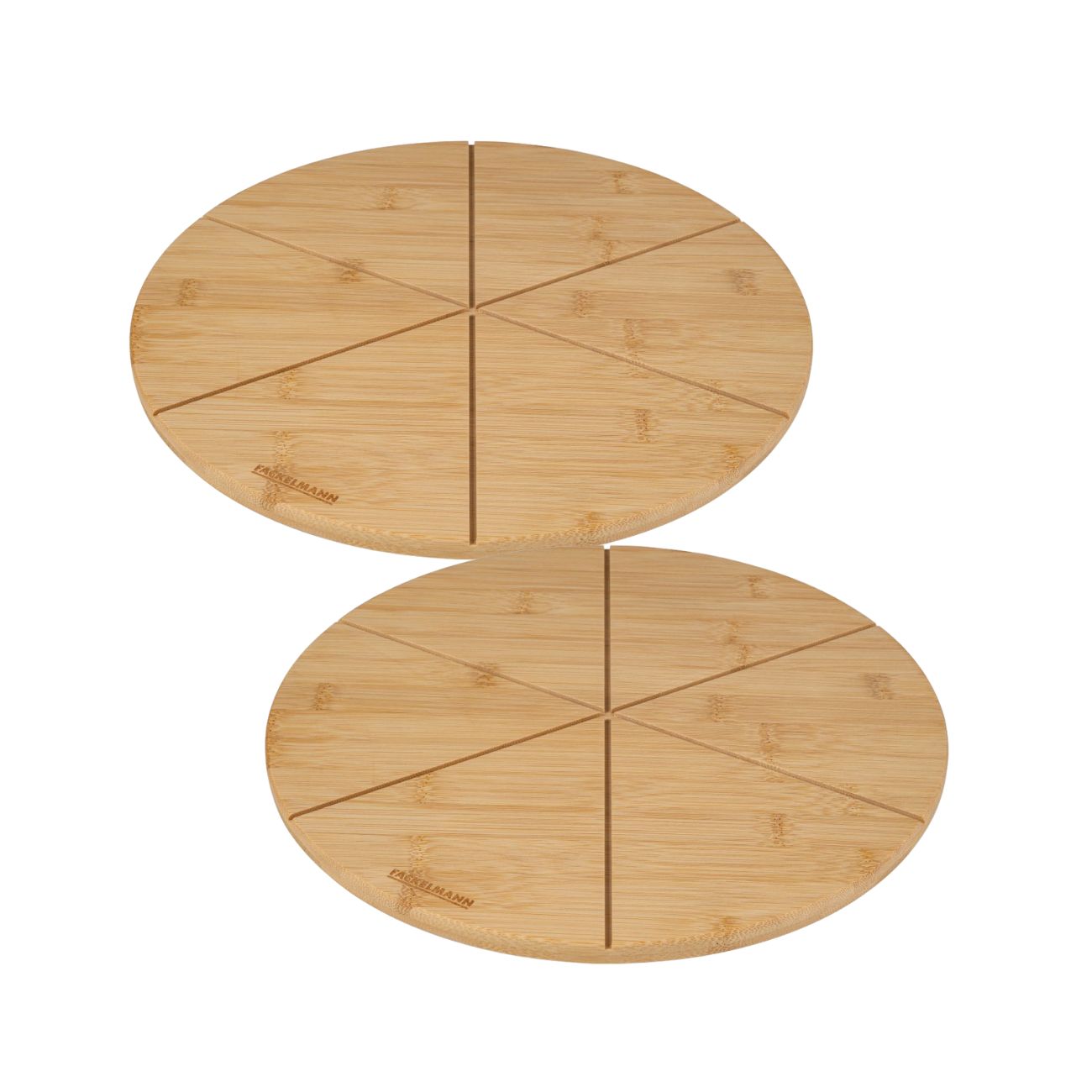 Set de 2 planches à pizza en bois BOISSELERIE, FACKELMANN