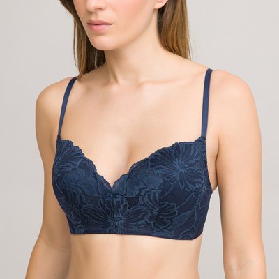 Recycled Lace Padded Bra LA REDOUTE COLLECTIONS