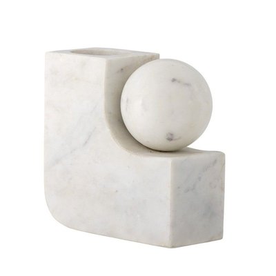 Sculpture bougeoir design marbre  Abbelin BLOOMINGVILLE