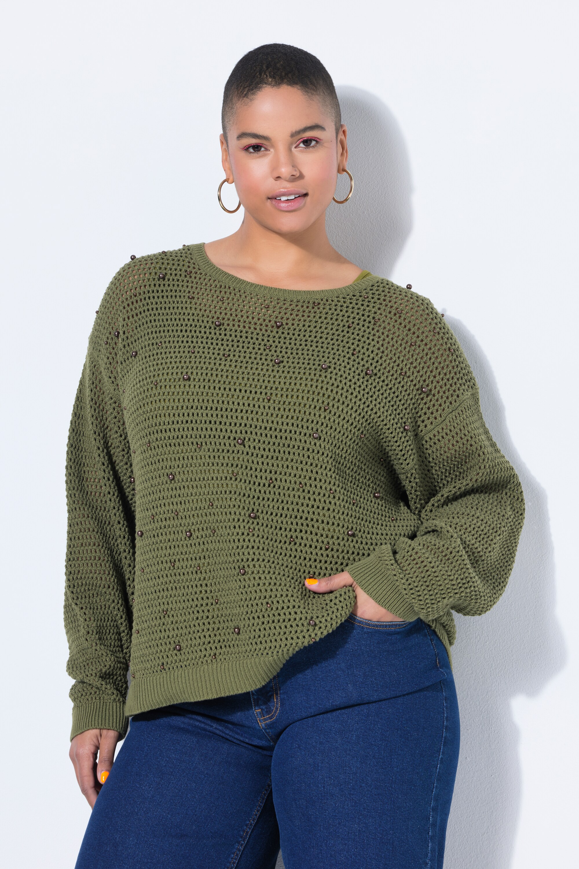 Pull coupe Boxy Shape, manches longues, STUDIO UNTOLD