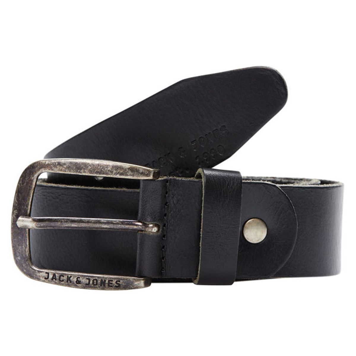 Ceinture Pour Homme Jack & Jones Jacpeet - Synthétique Souple Et Confortable - Boucle Métal Classique - 10