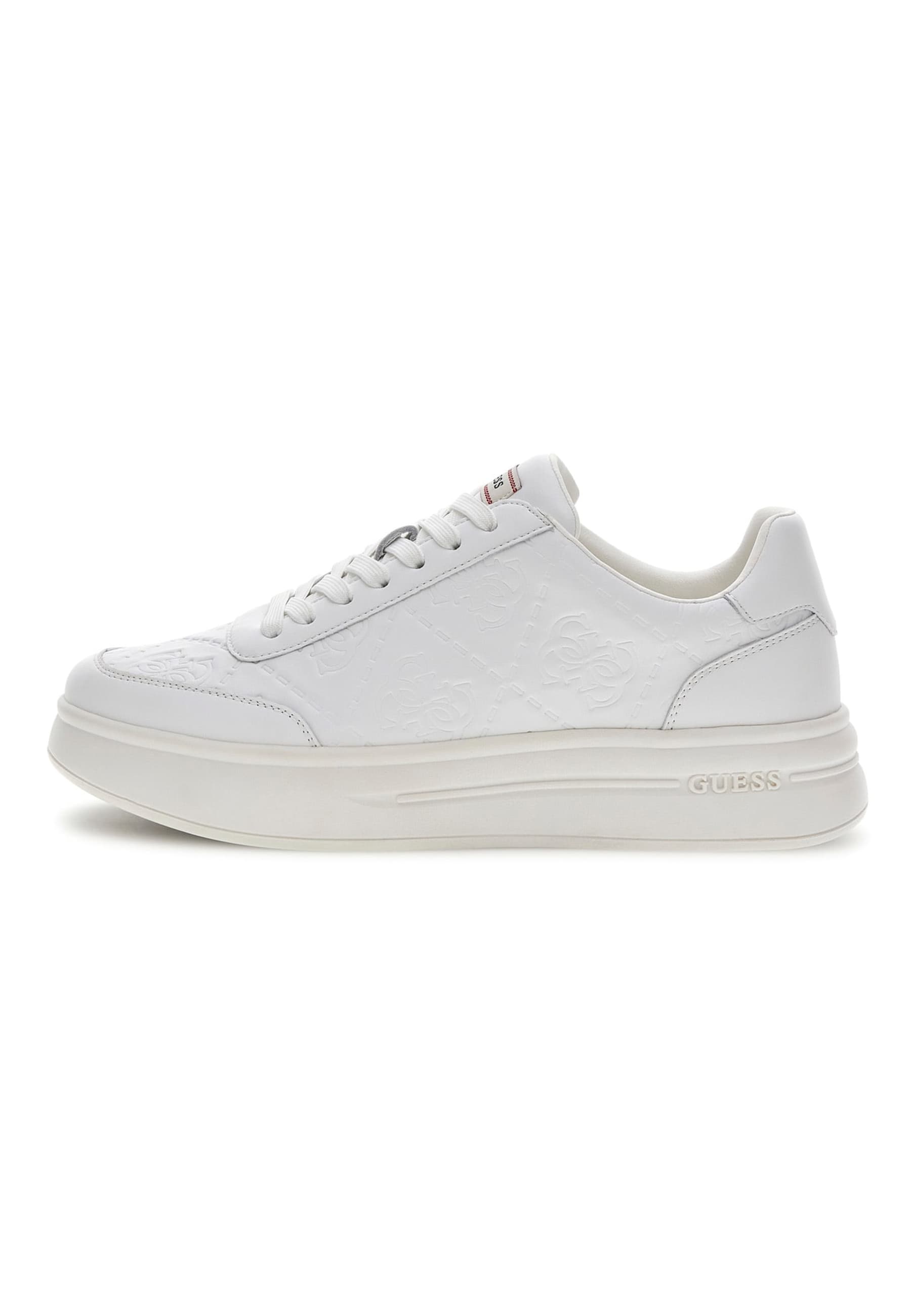 Sneakers Winno Cuir Mélangé, GUESS