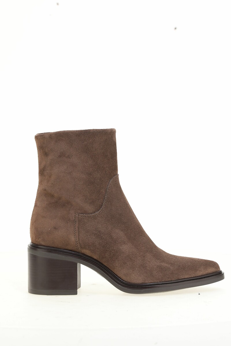 MJUS Botas puntiagudas de piel de ante