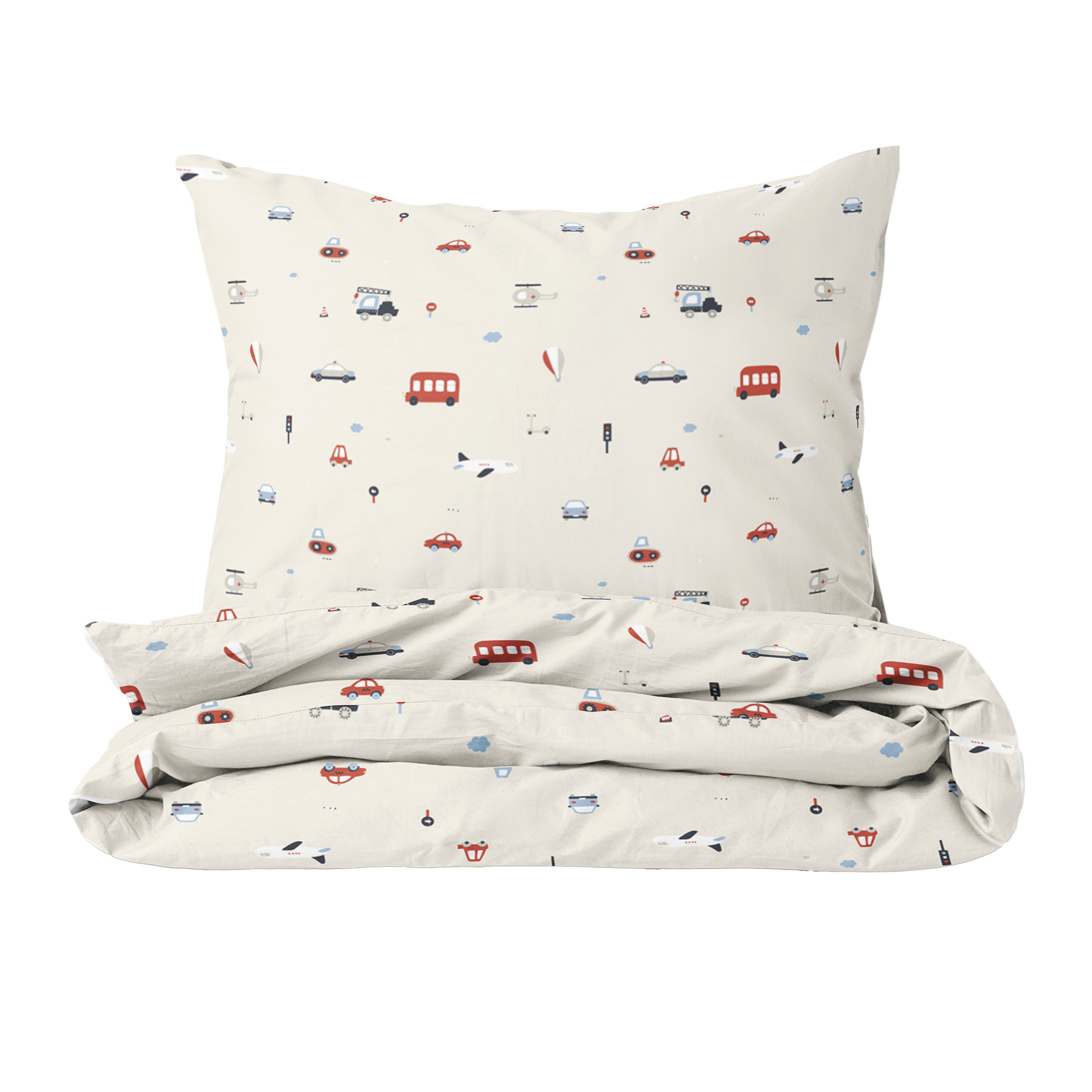 Parure de lit enfant VEHICLES, PETITE AMELIE