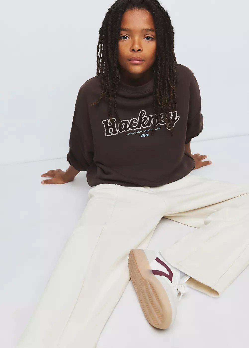 Pantalon jogger barrel fit, MANGO KIDS