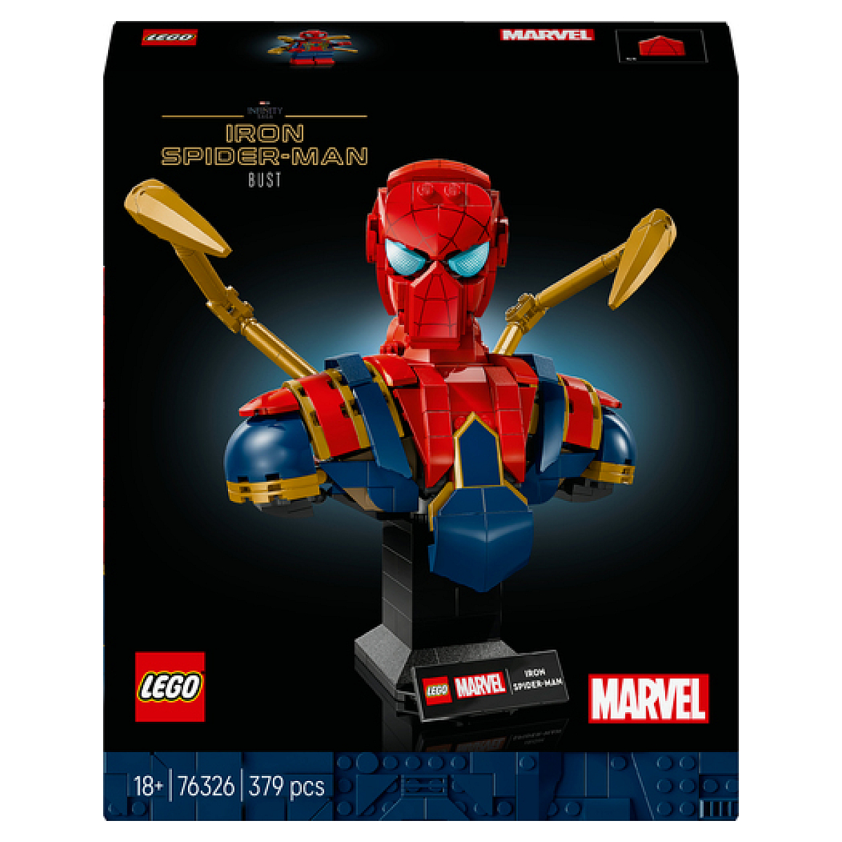 76326 Buste dIron Spider-Man, LEGO