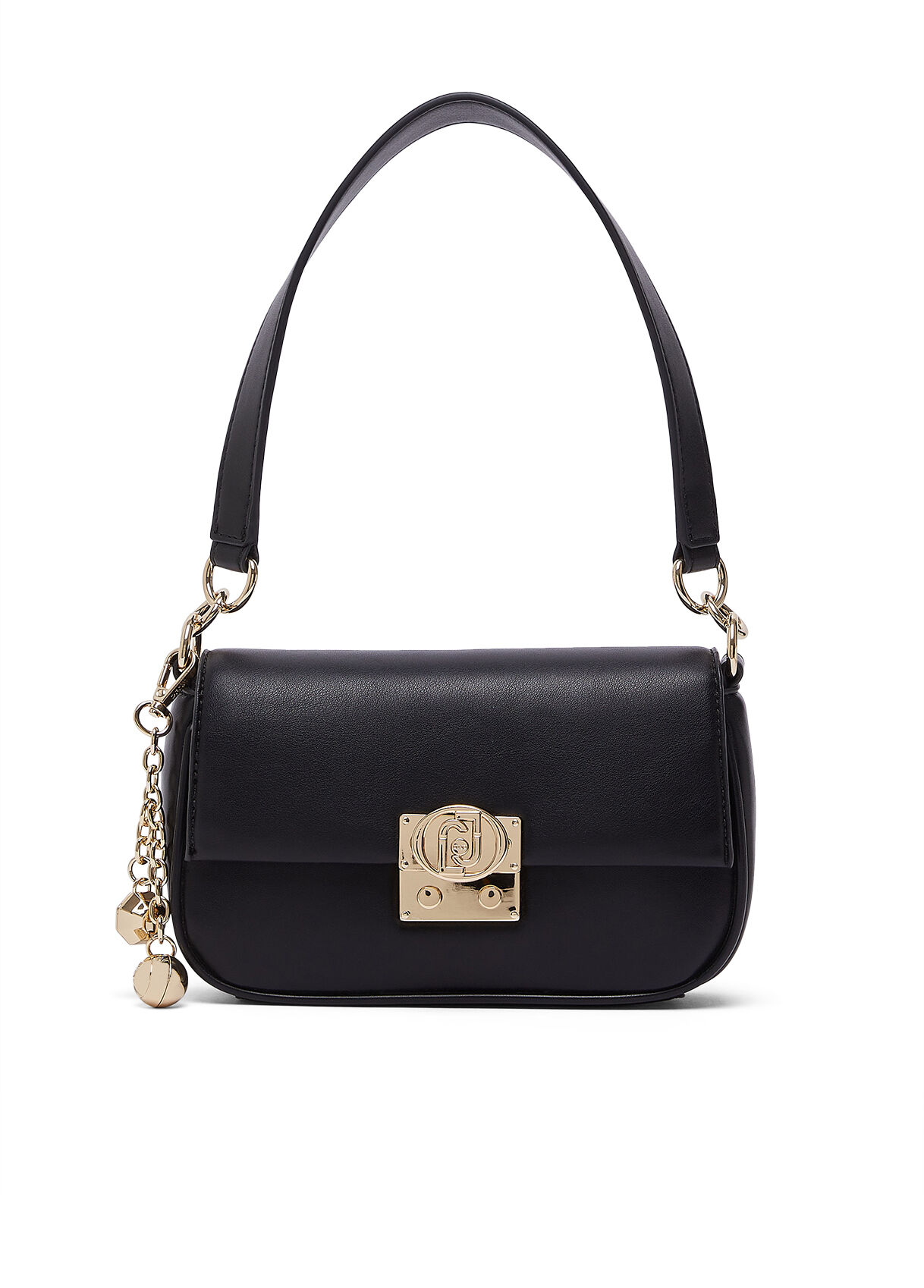 Sac porté épaule format petit avec charm, LIU JO