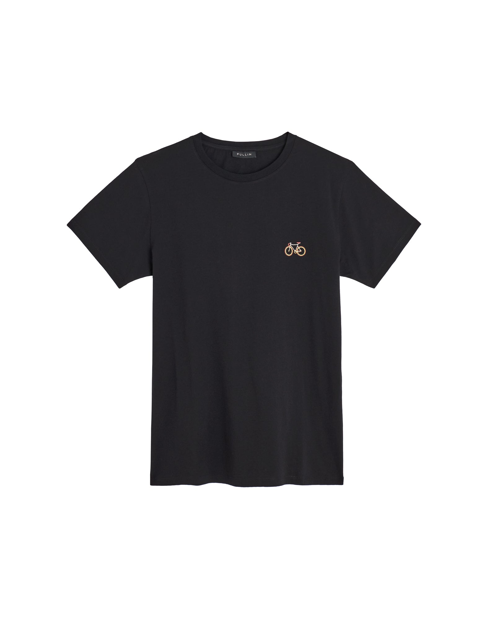 TSHIRT PATCHBIKIEBLACK, PULLIN